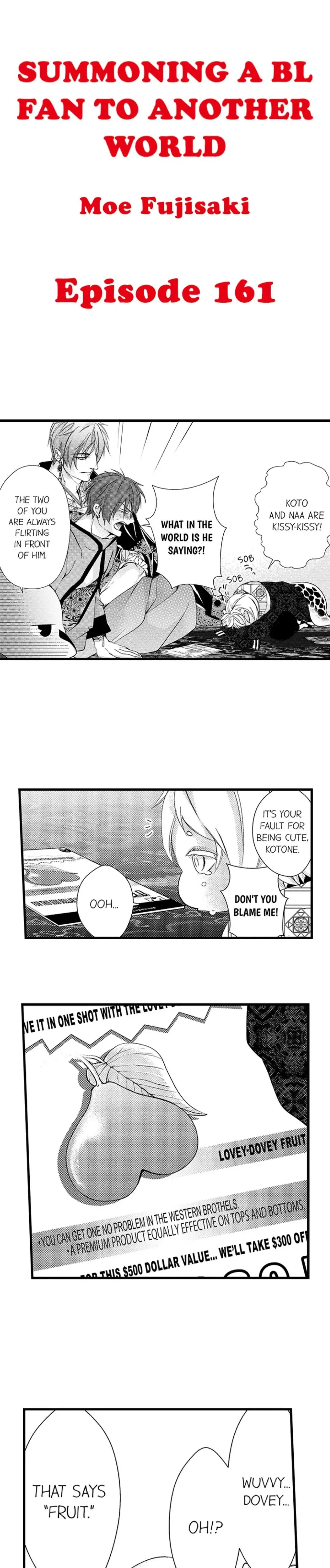 Fudanshi Shoukan: Isekai de Shinjuu ni Hameraremashita Chapter 161 page 1