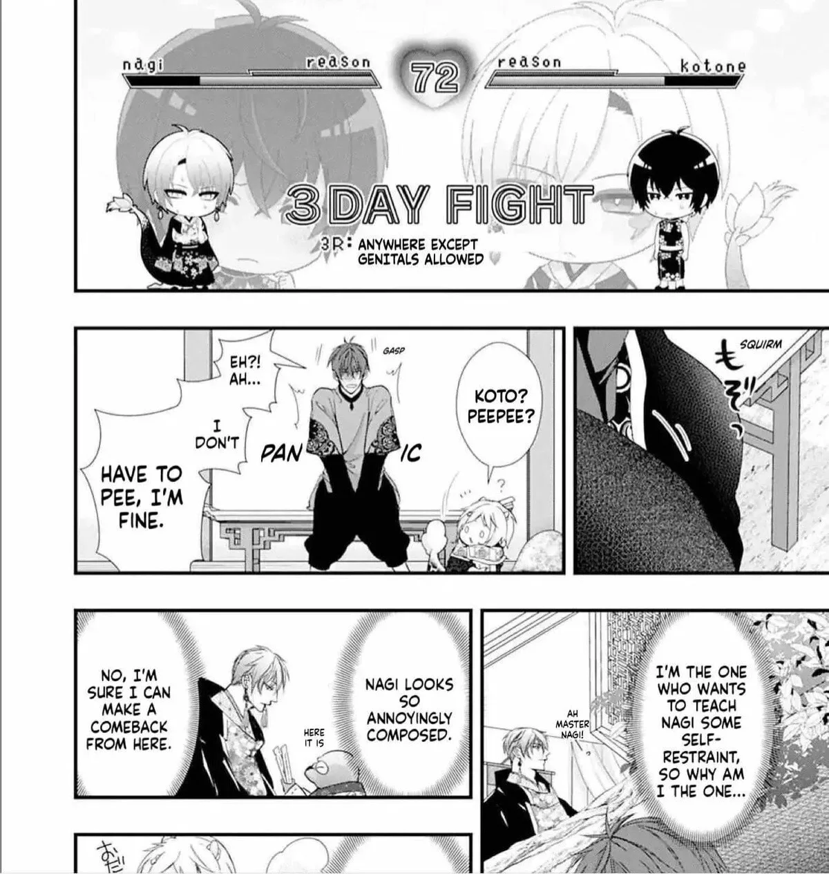 Fudanshi Shoukan: Isekai de Shinjuu ni Hameraremashita Chapter 186 page 14