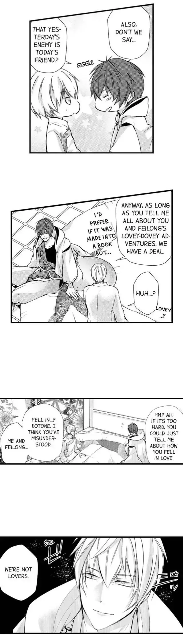Fudanshi Shoukan: Isekai de Shinjuu ni Hameraremashita Chapter 35 page 12