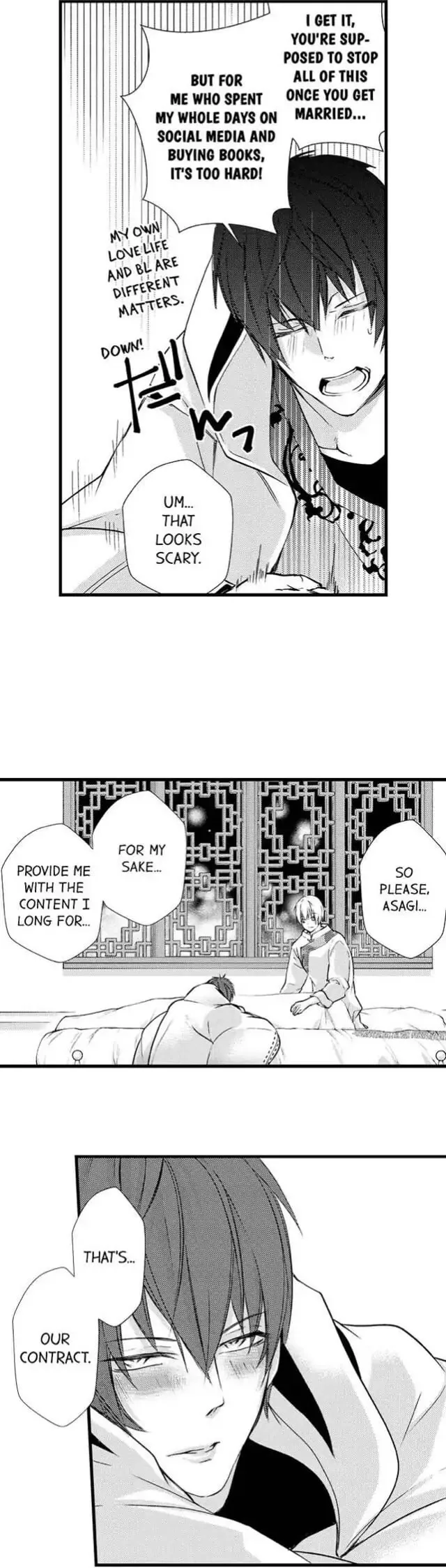 Fudanshi Shoukan: Isekai de Shinjuu ni Hameraremashita Chapter 35 page 9