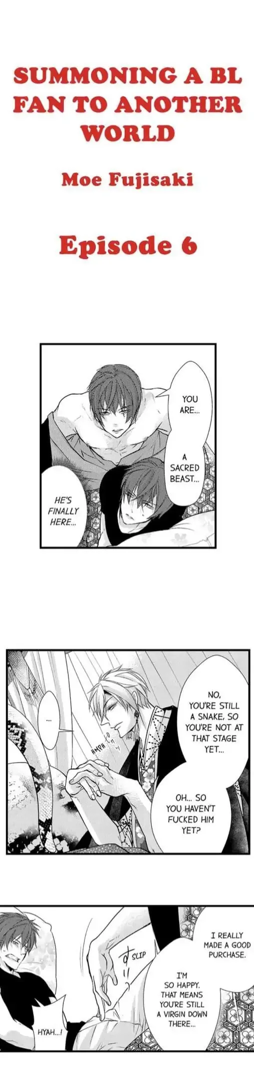 Fudanshi Shoukan: Isekai de Shinjuu ni Hameraremashita Chapter 6 page 1