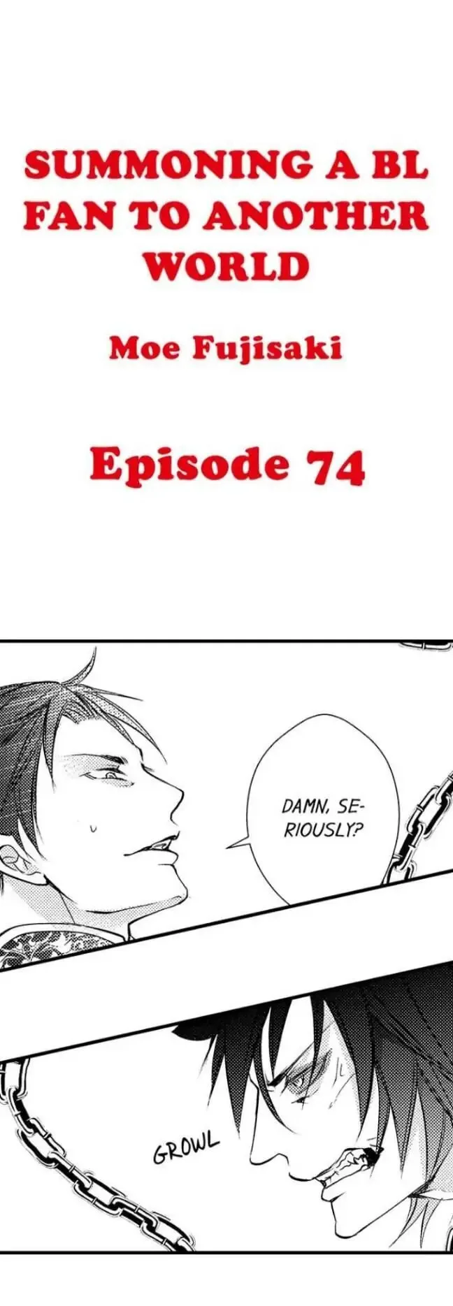 Fudanshi Shoukan: Isekai de Shinjuu ni Hameraremashita Chapter 74 page 1