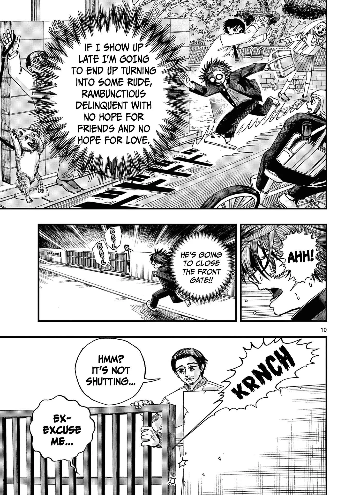 Fujiwara's High School Debut!! Chapter 1 page 9