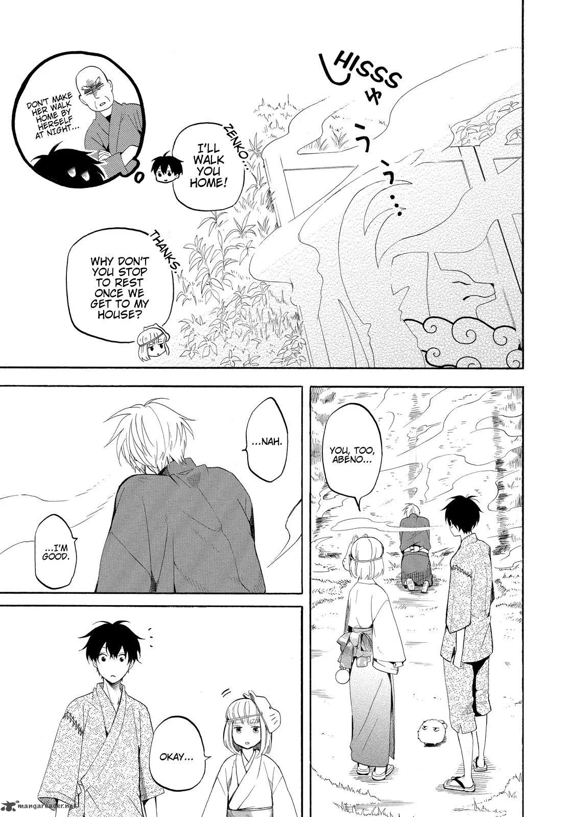 Fukigen na Mononokean Chapter 43 page 34