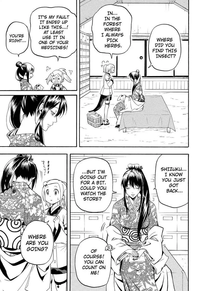 Fukigen na Mononokean Chapter 56 page 34