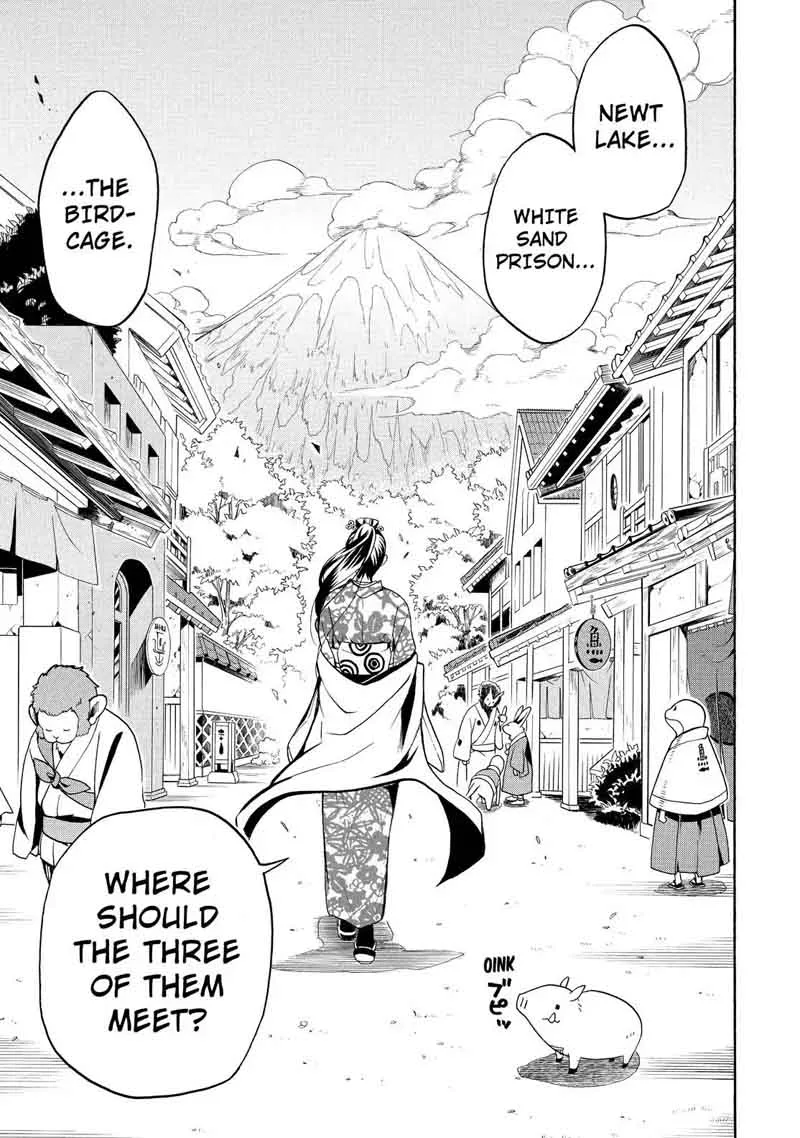 Fukigen na Mononokean Chapter 56 page 36