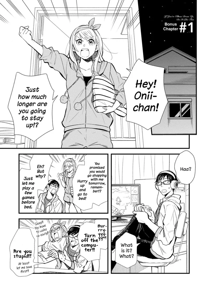 Fuku wo Kiru Nara Konna Fuu ni Chapter 16.1 page 1