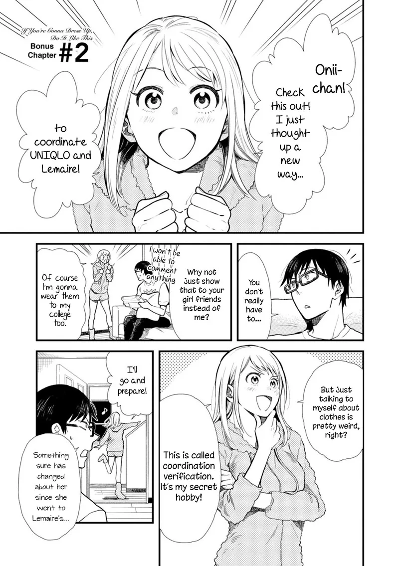 Fuku wo Kiru Nara Konna Fuu ni Chapter 16.2 page 1