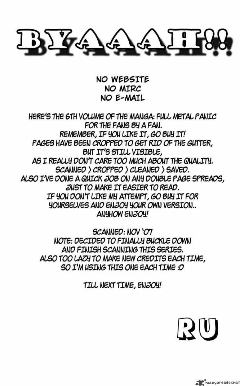 Full Metal Panic Chapter 33 page 28