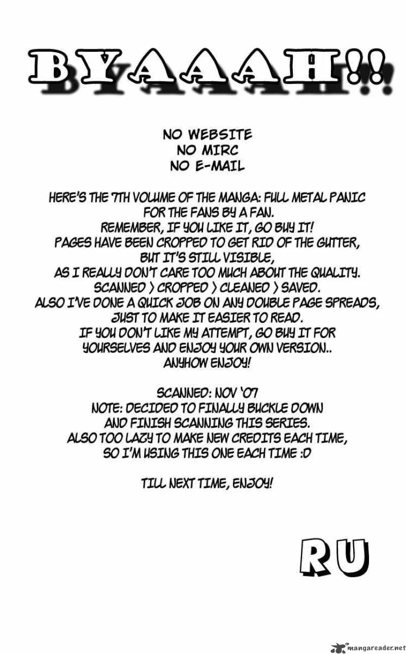 Full Metal Panic Chapter 40 page 30