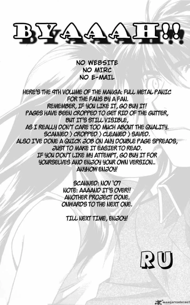 Full Metal Panic Chapter 52 page 36