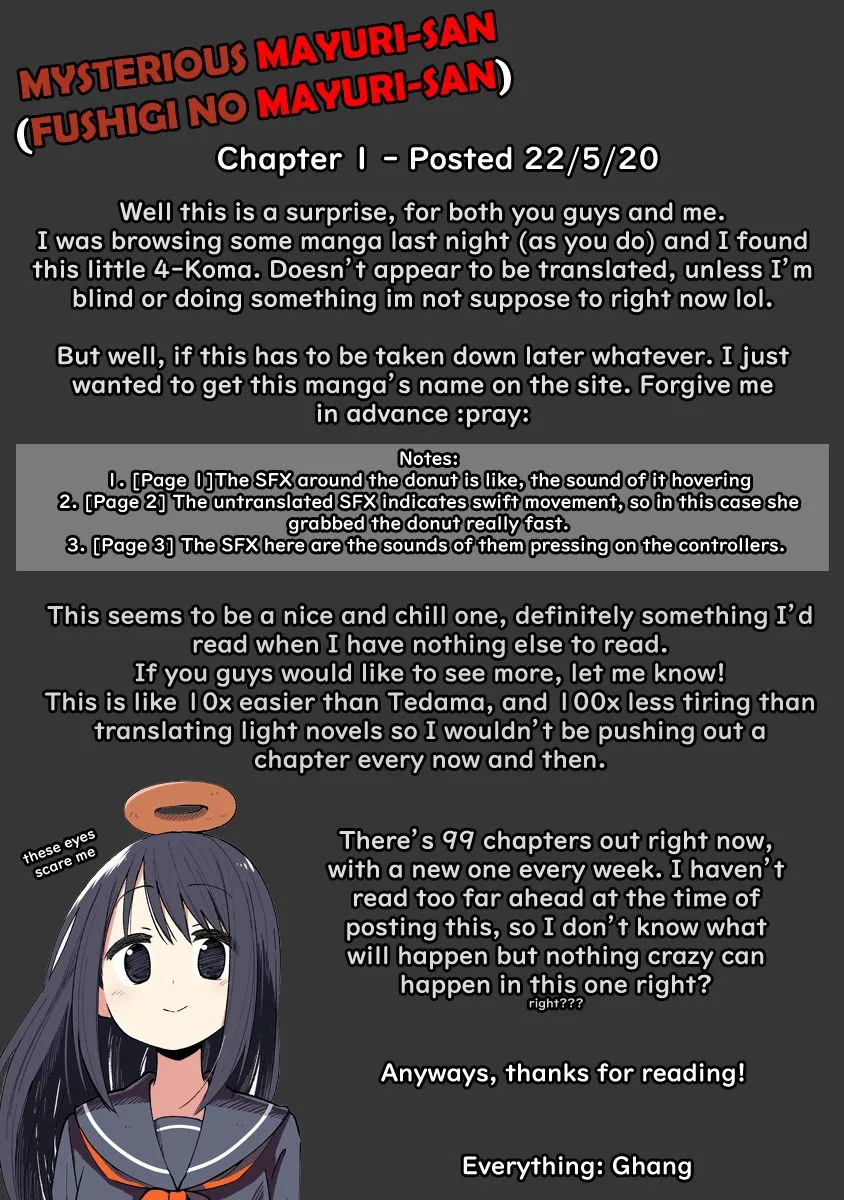 Fushigi no Mayuri-san Chapter 1 page 5