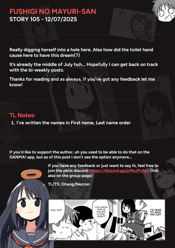 Fushigi no Mayuri-san Chapter 105 page 5