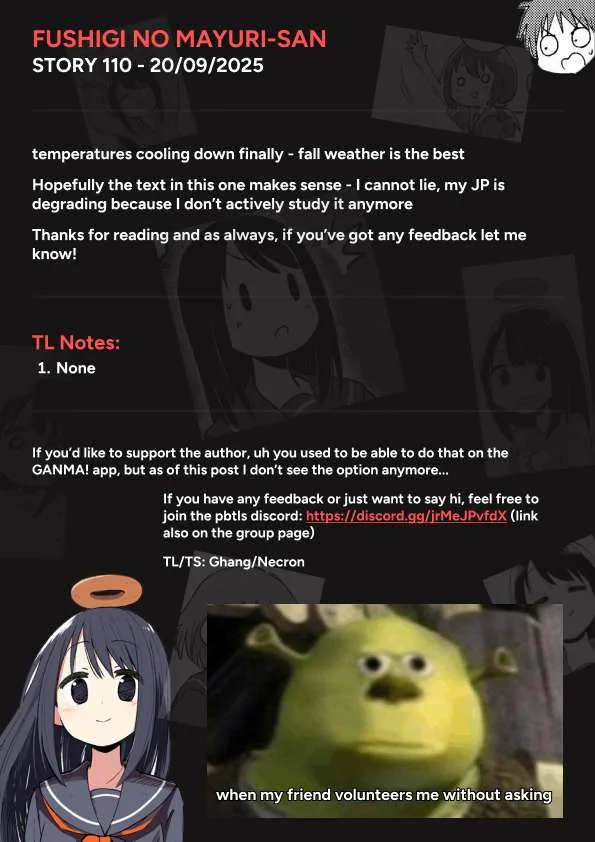 Fushigi no Mayuri-san Chapter 110 page 5