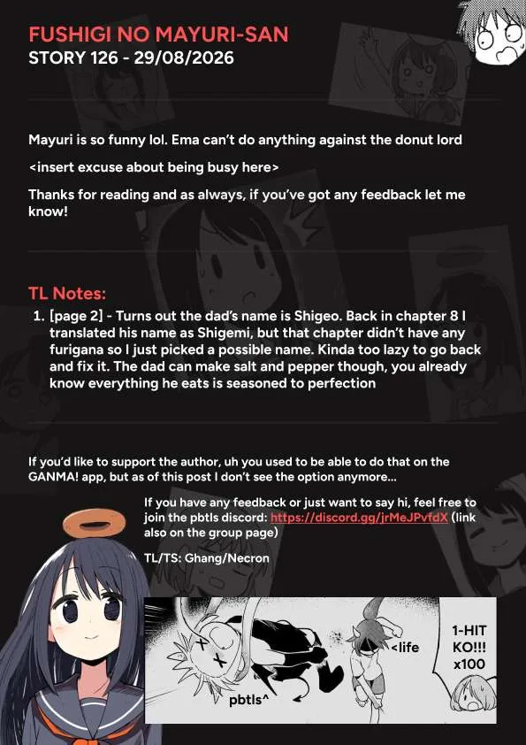 Fushigi no Mayuri-san Chapter 126 page 5