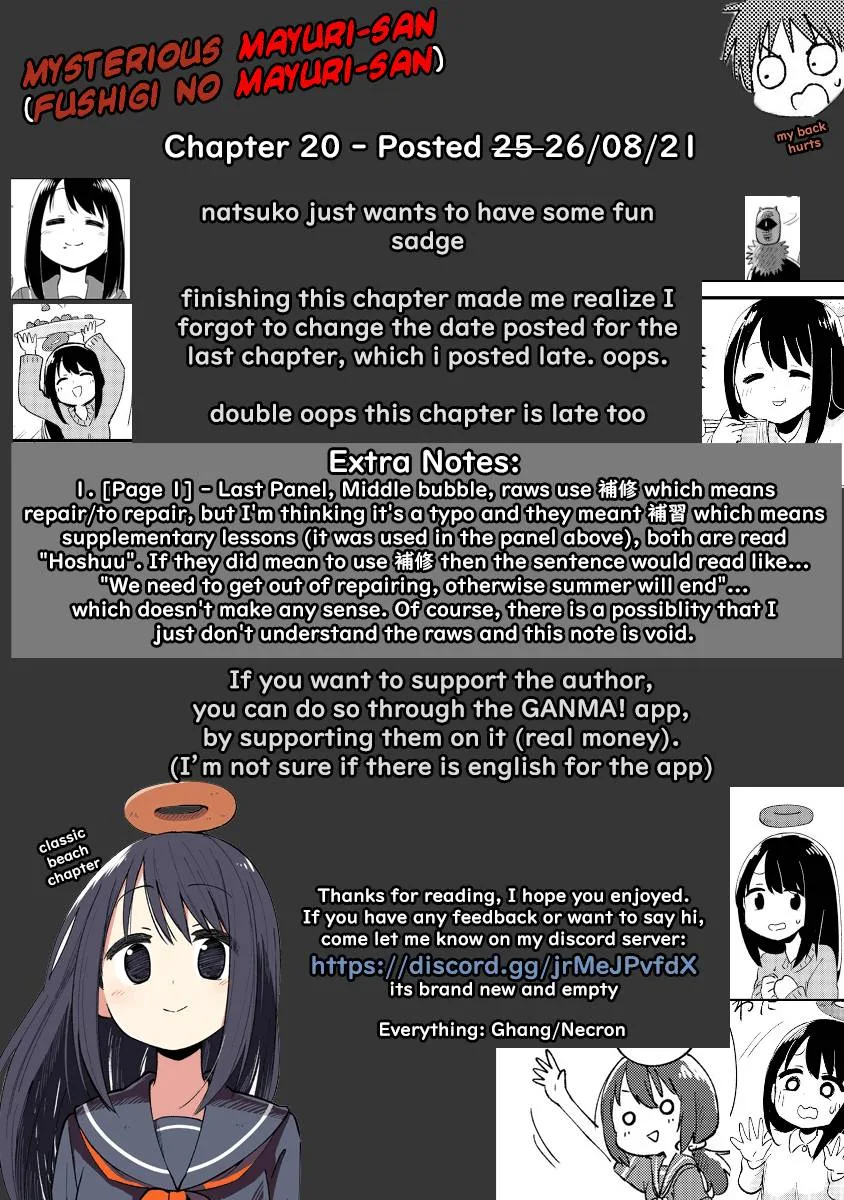 Fushigi no Mayuri-san Chapter 20 page 5