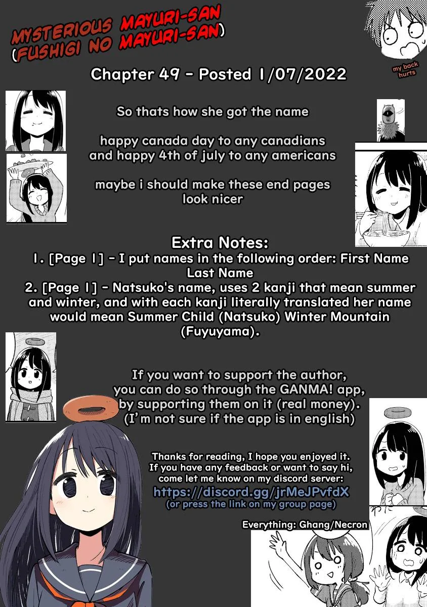 Fushigi no Mayuri-san Chapter 49 page 5