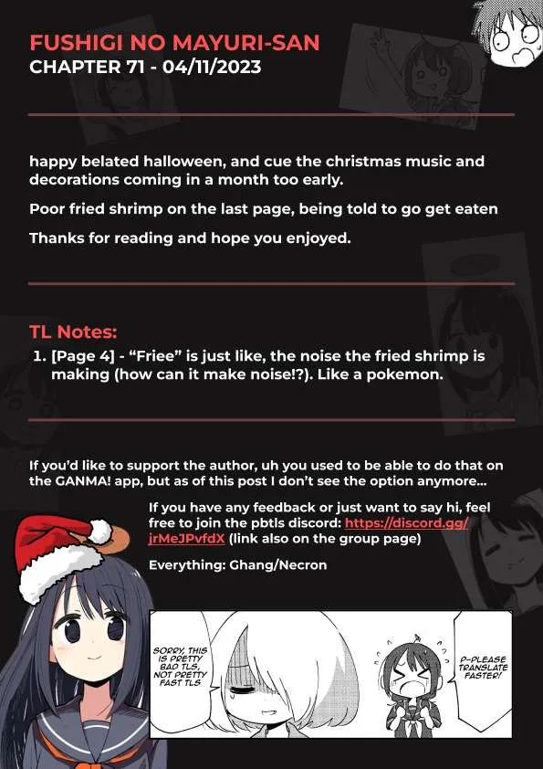 Fushigi no Mayuri-san Chapter 71 page 5