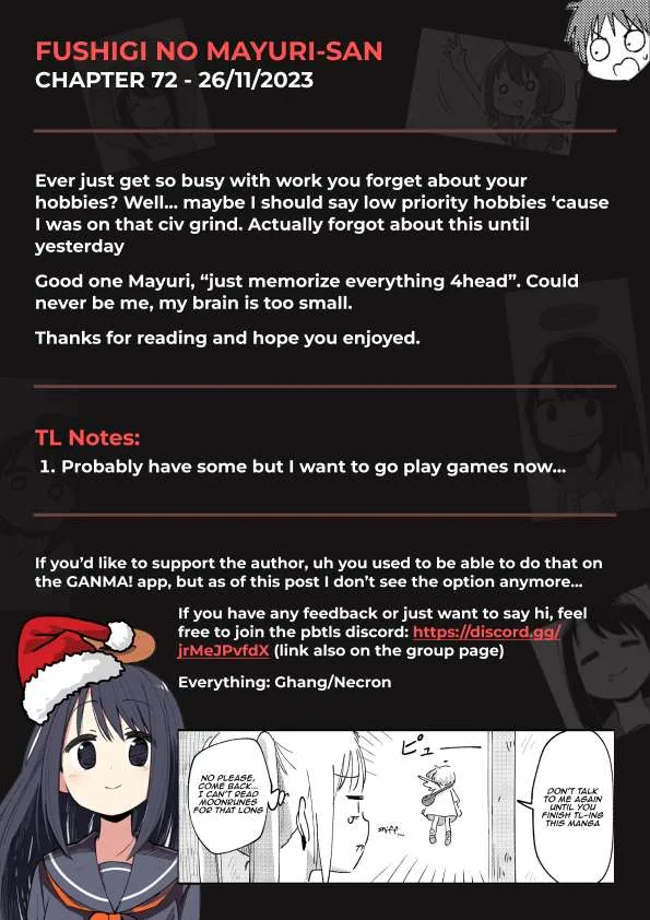 Fushigi no Mayuri-san Chapter 72 page 5