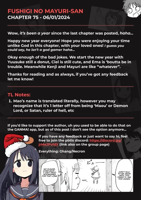 Fushigi no Mayuri-san Chapter 75 page 5