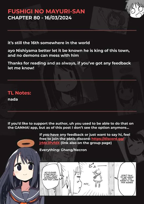 Fushigi no Mayuri-san Chapter 80 page 5