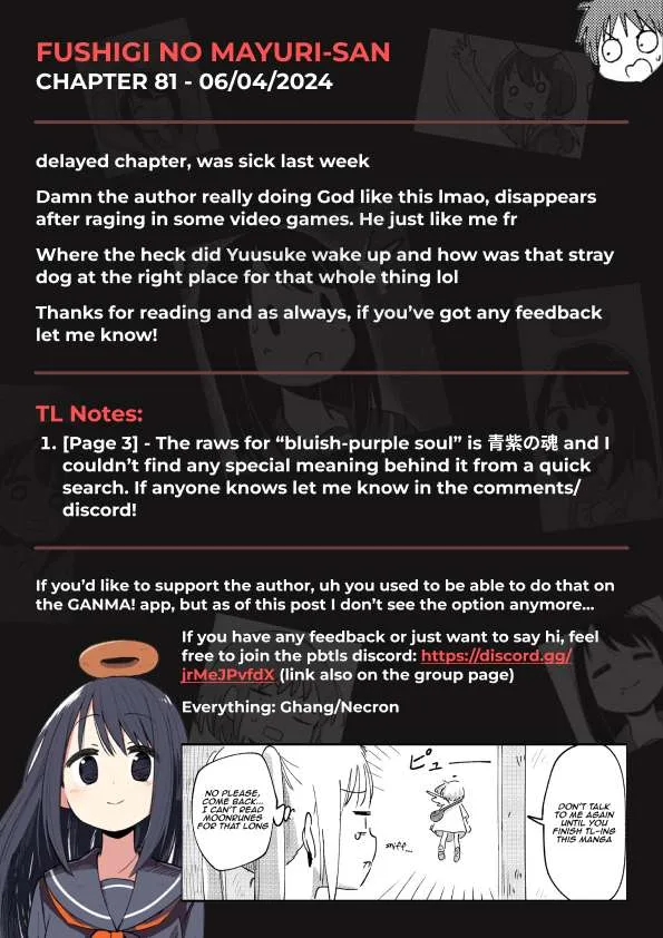 Fushigi no Mayuri-san Chapter 81 page 5