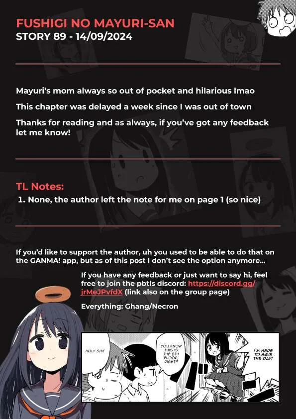 Fushigi no Mayuri-san Chapter 89 page 5