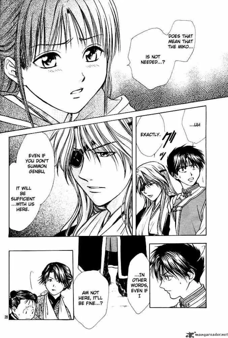 Fushigi Yuugi Genbu Kaiden Chapter 27 page 28