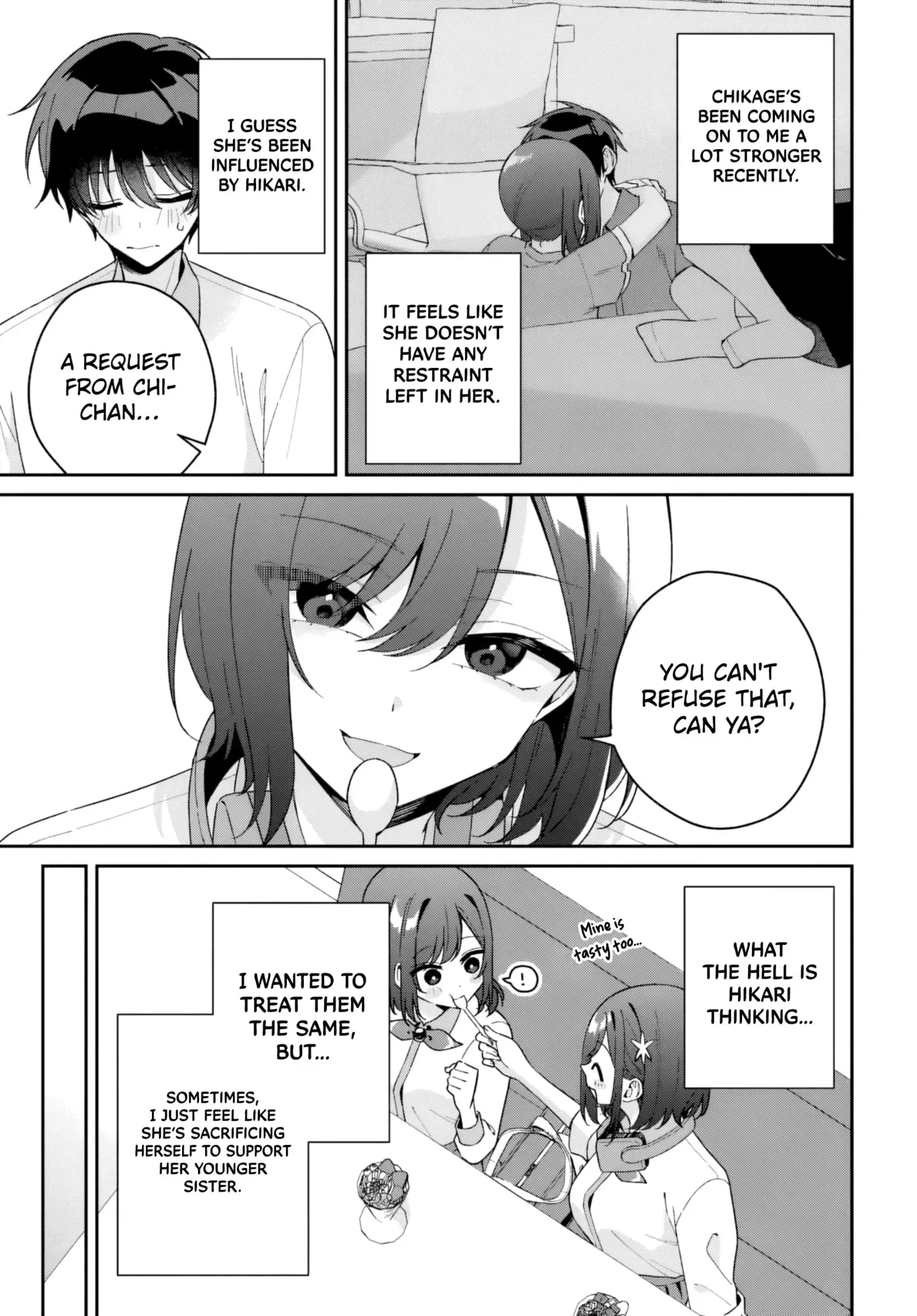 Futago Matomete "Kanojo" ni Shinai? Chapter 19.1 page 7