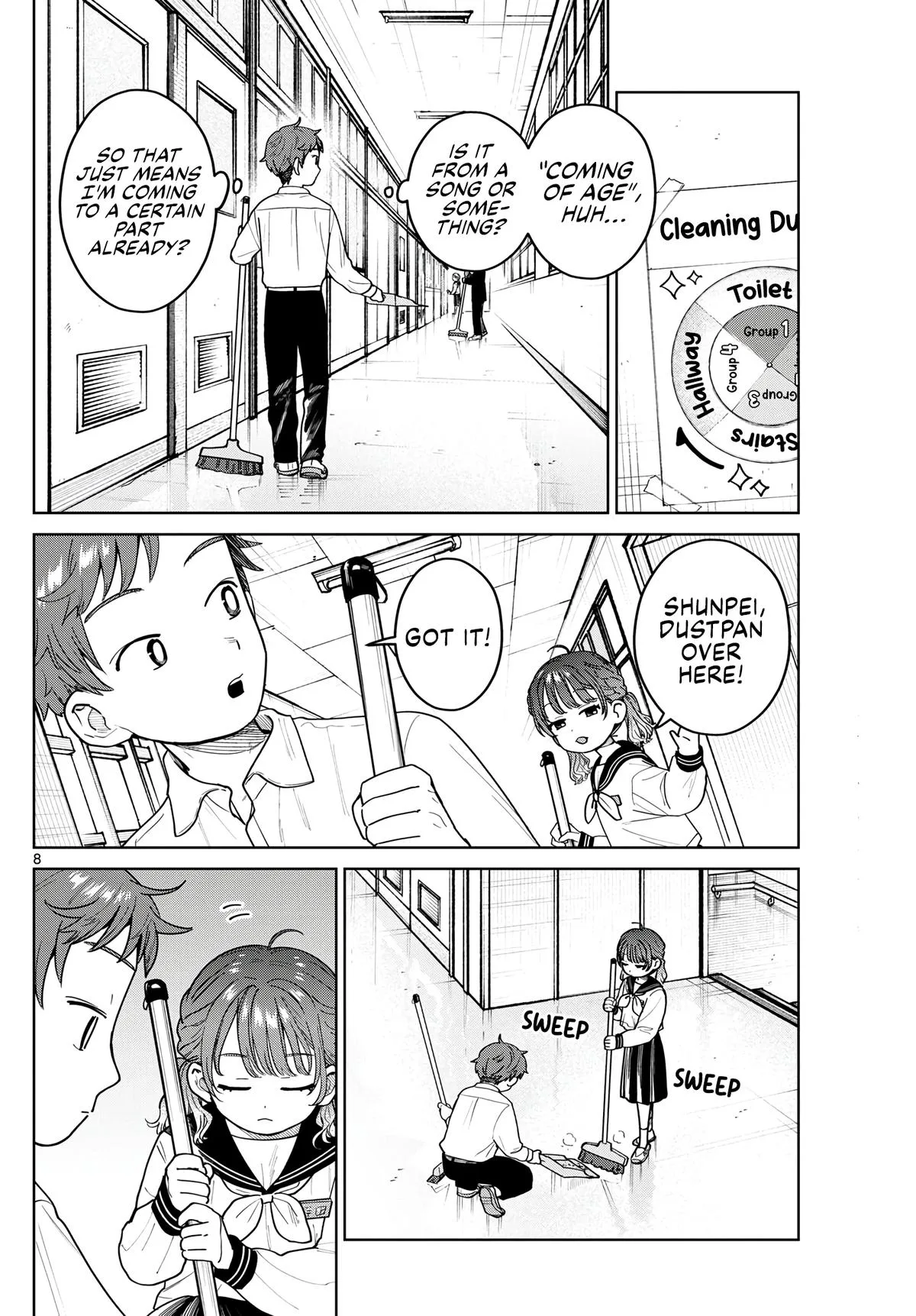 Futari Bus Chapter 12 page 8