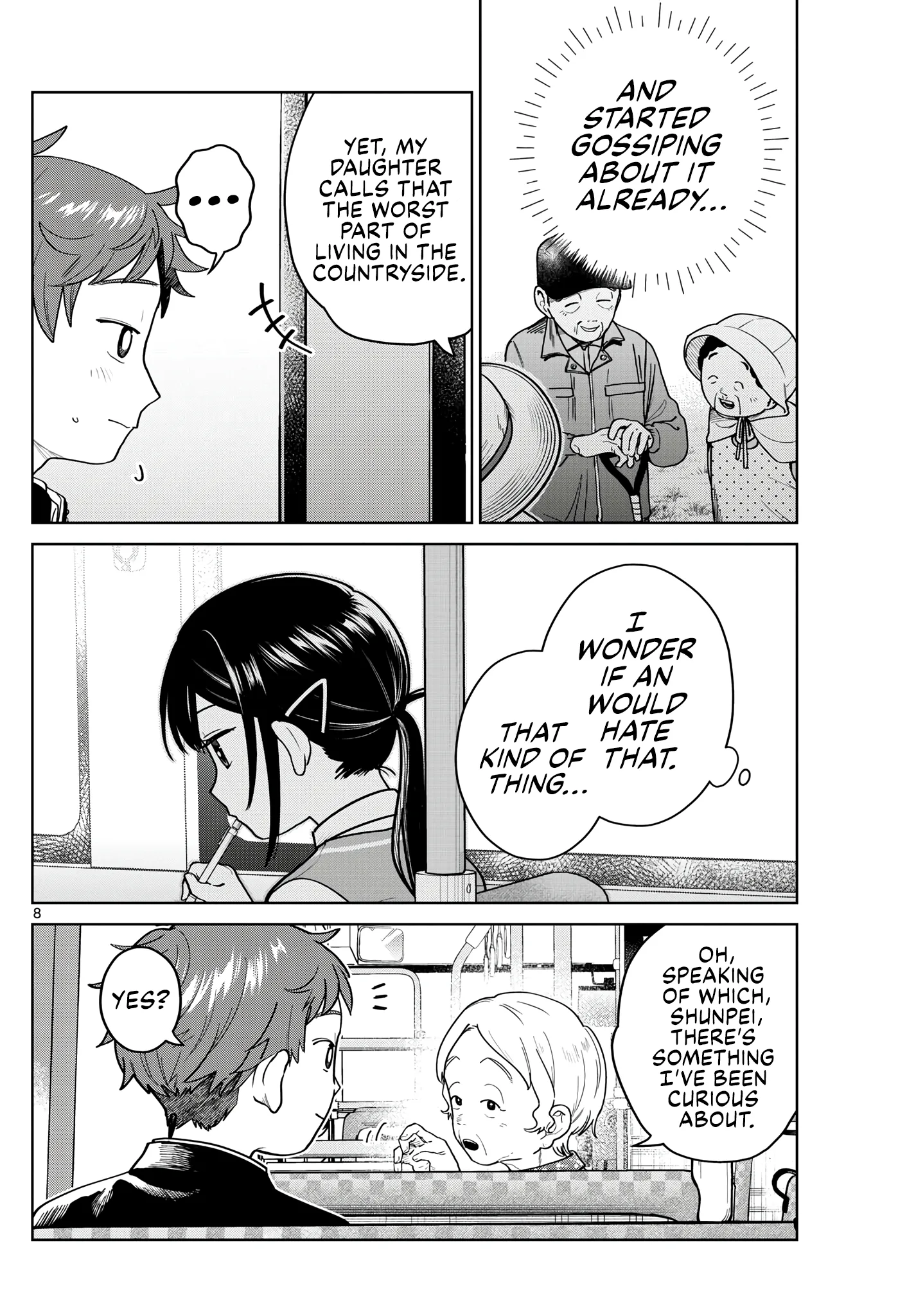 Futari Bus Chapter 13 page 8