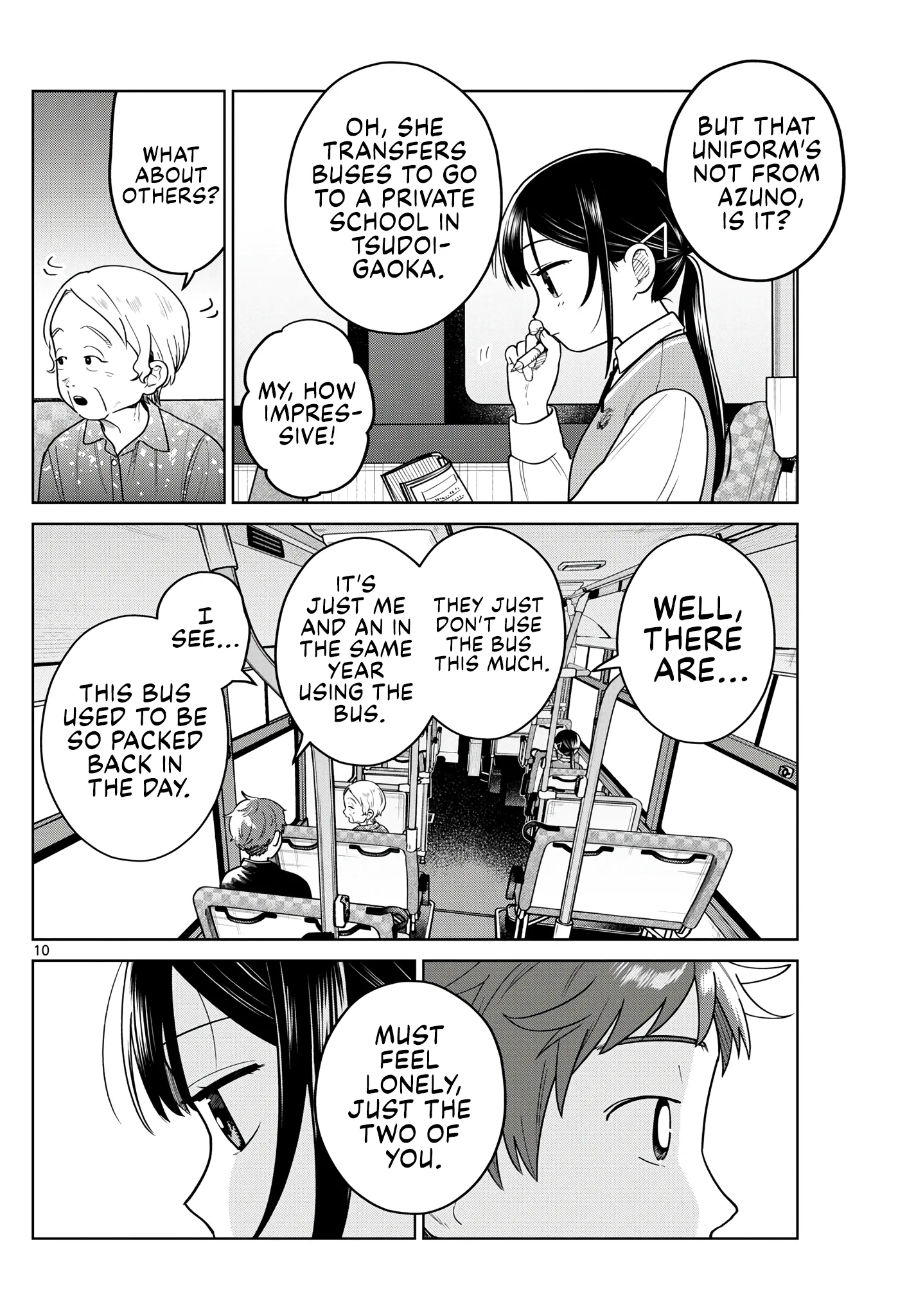Futari Bus Chapter 13 page 10