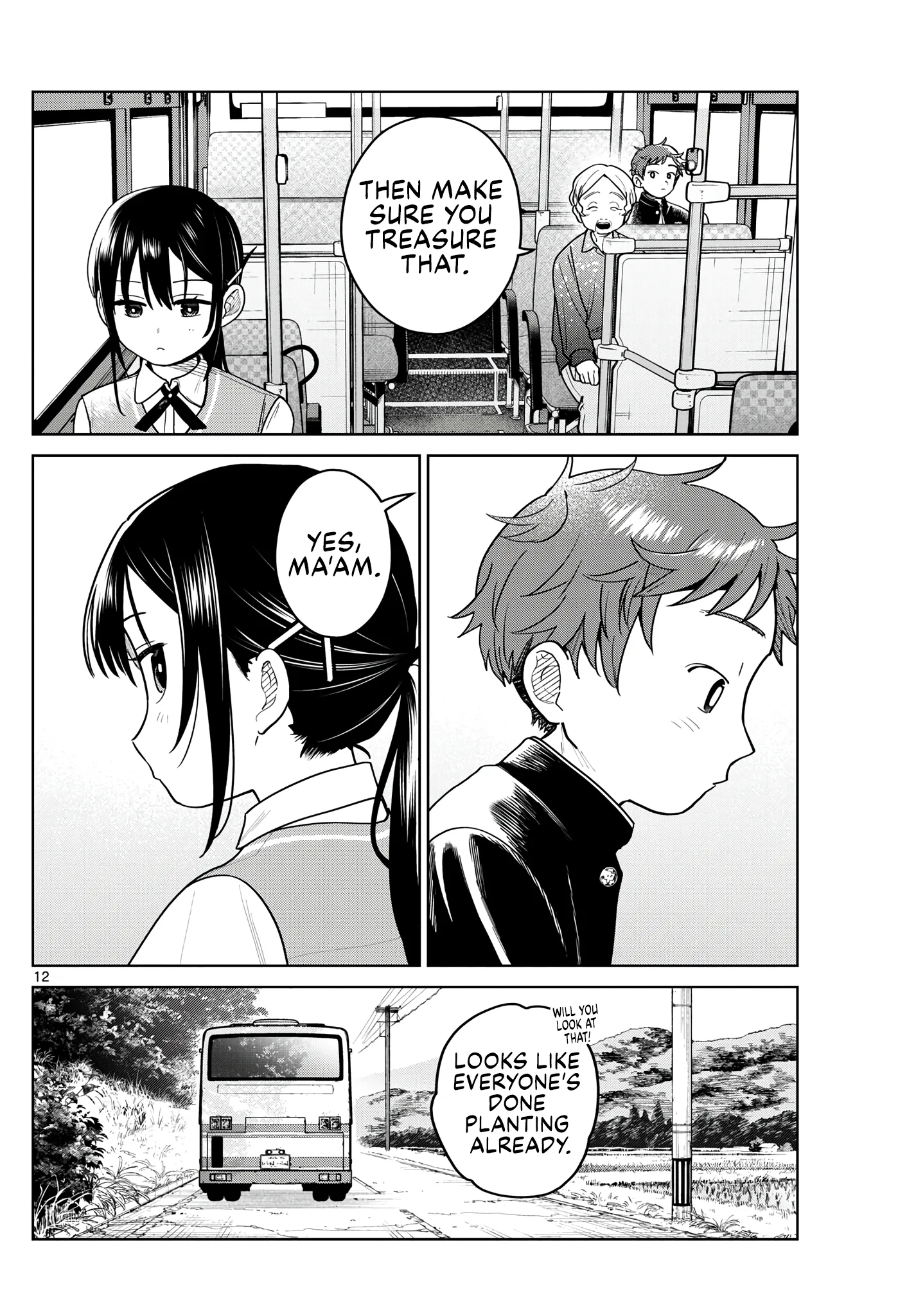 Futari Bus Chapter 13 page 12