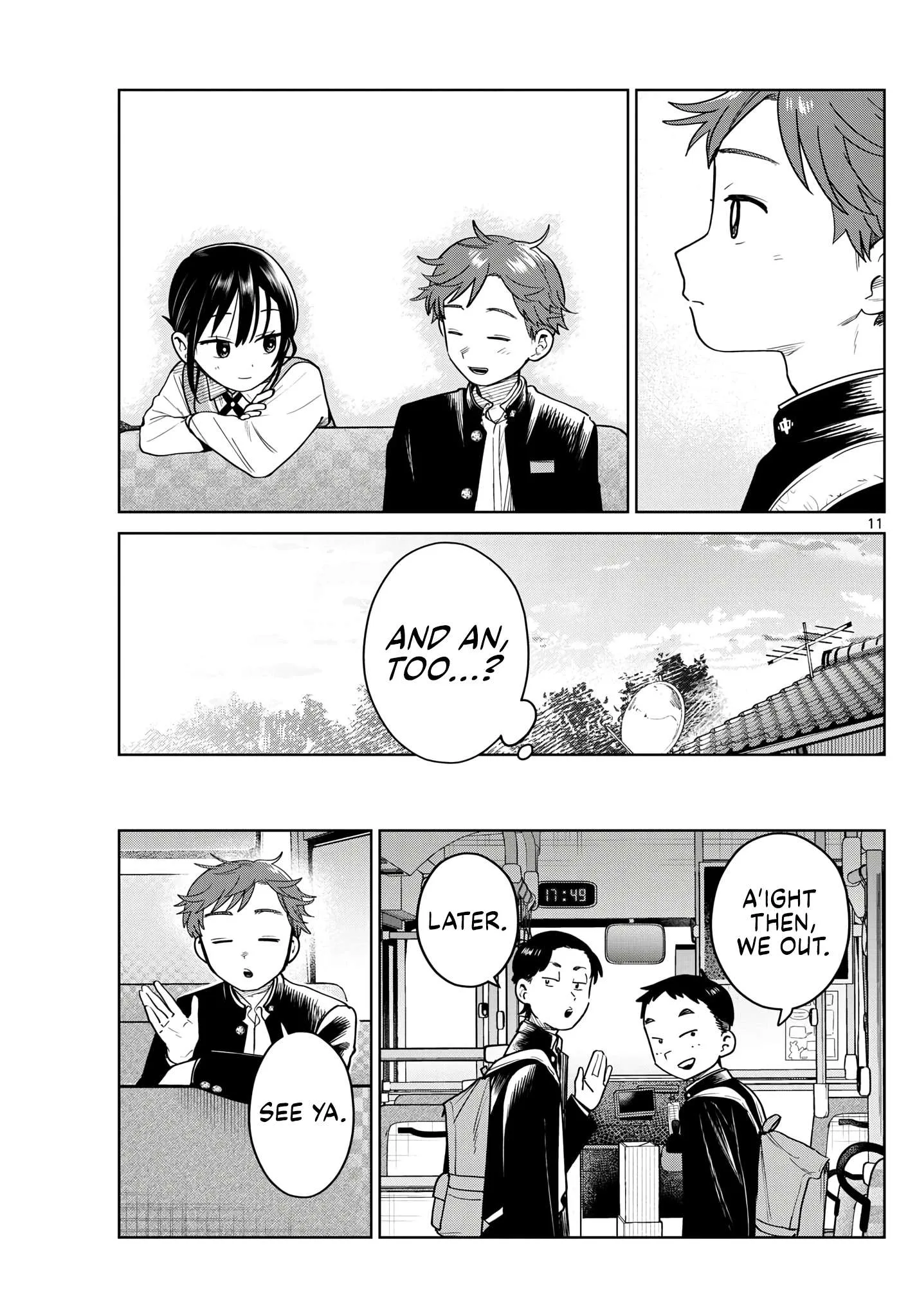 Futari Bus Chapter 21 page 11