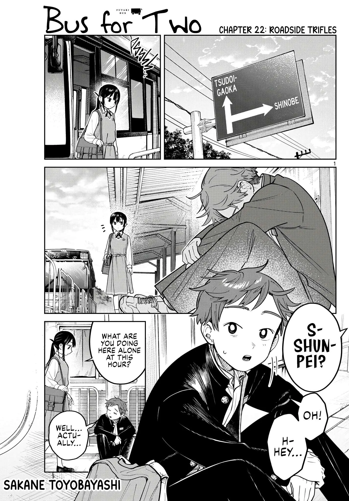 Futari Bus Chapter 22 page 1