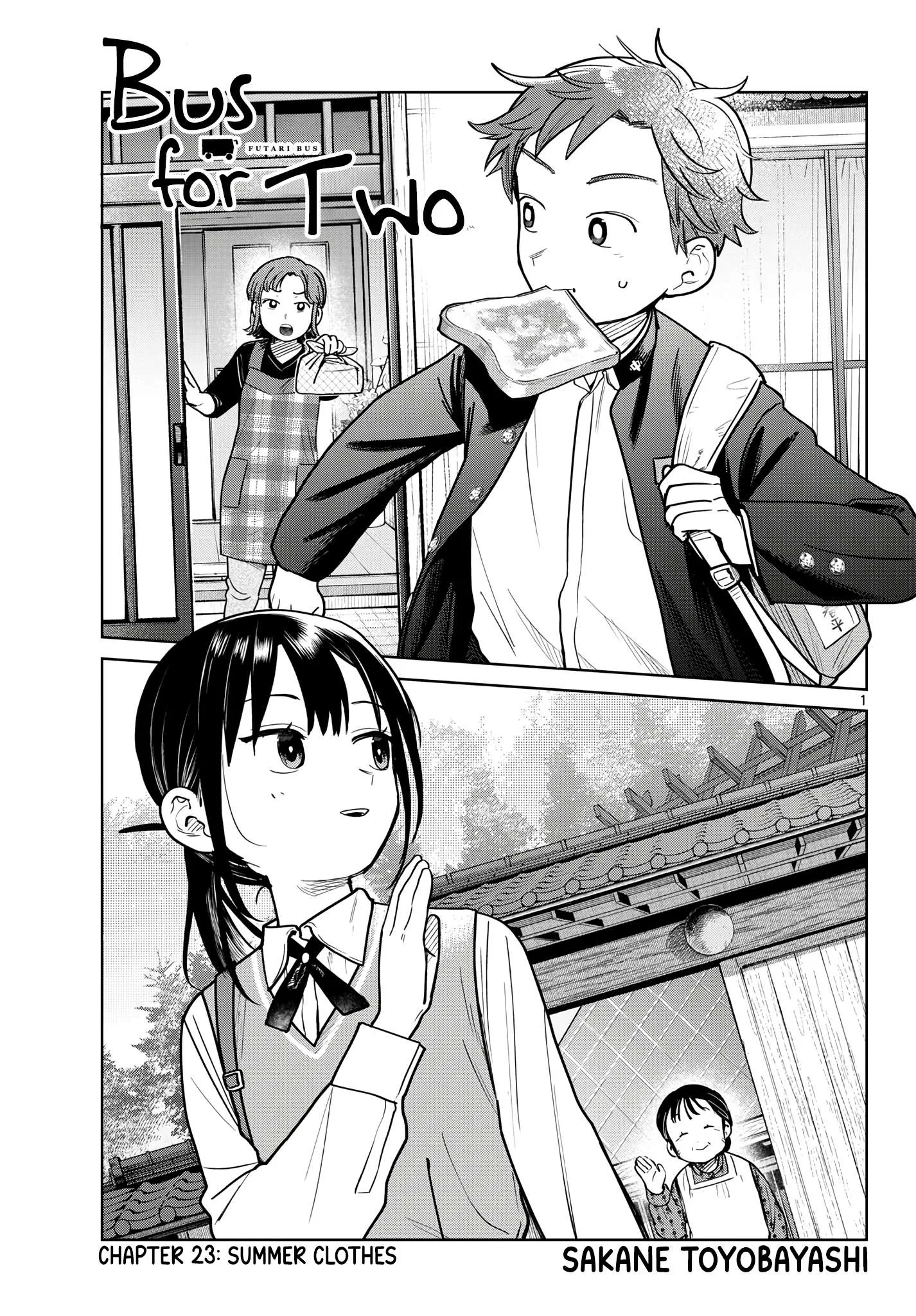 Futari Bus Chapter 23 page 1