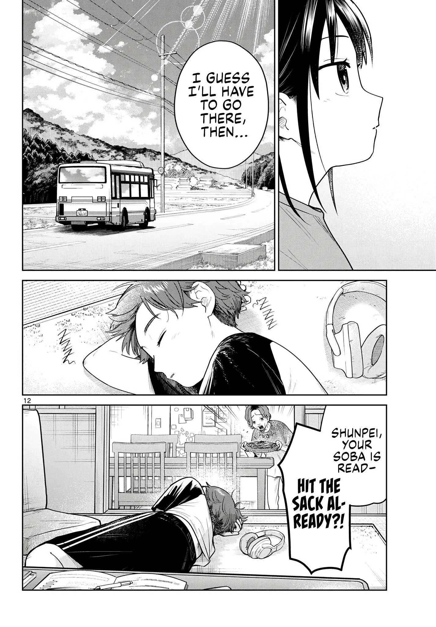 Futari Bus Chapter 27 page 12