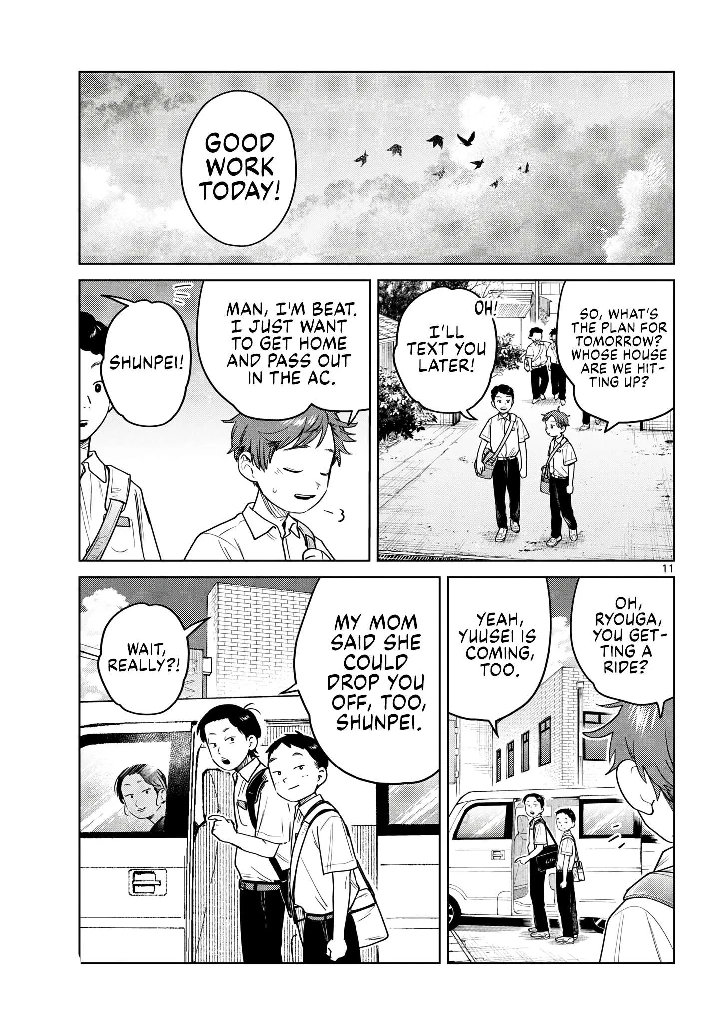 Futari Bus Chapter 28 page 11