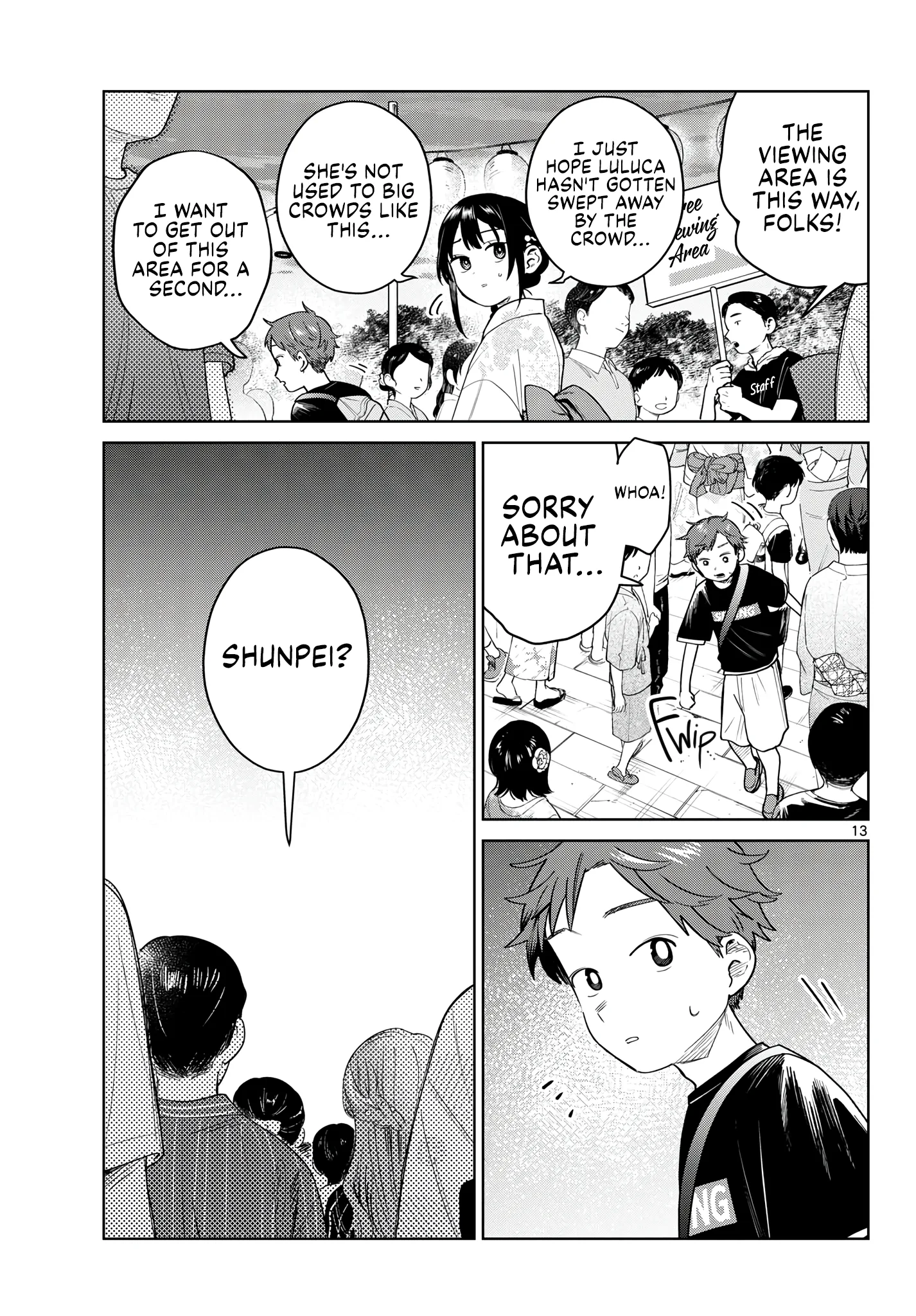 Futari Bus Chapter 33 page 13