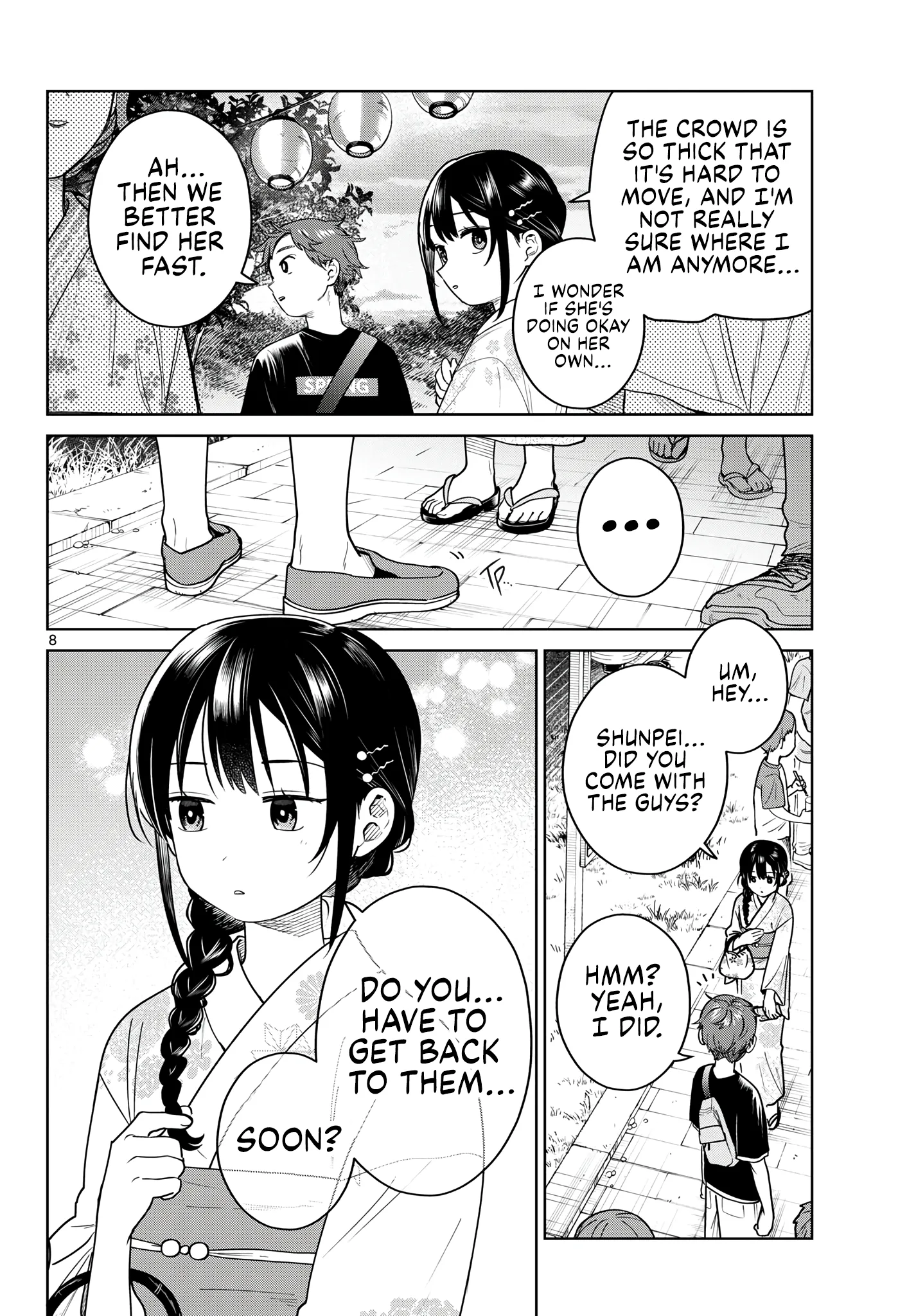 Futari Bus Chapter 33 page 8
