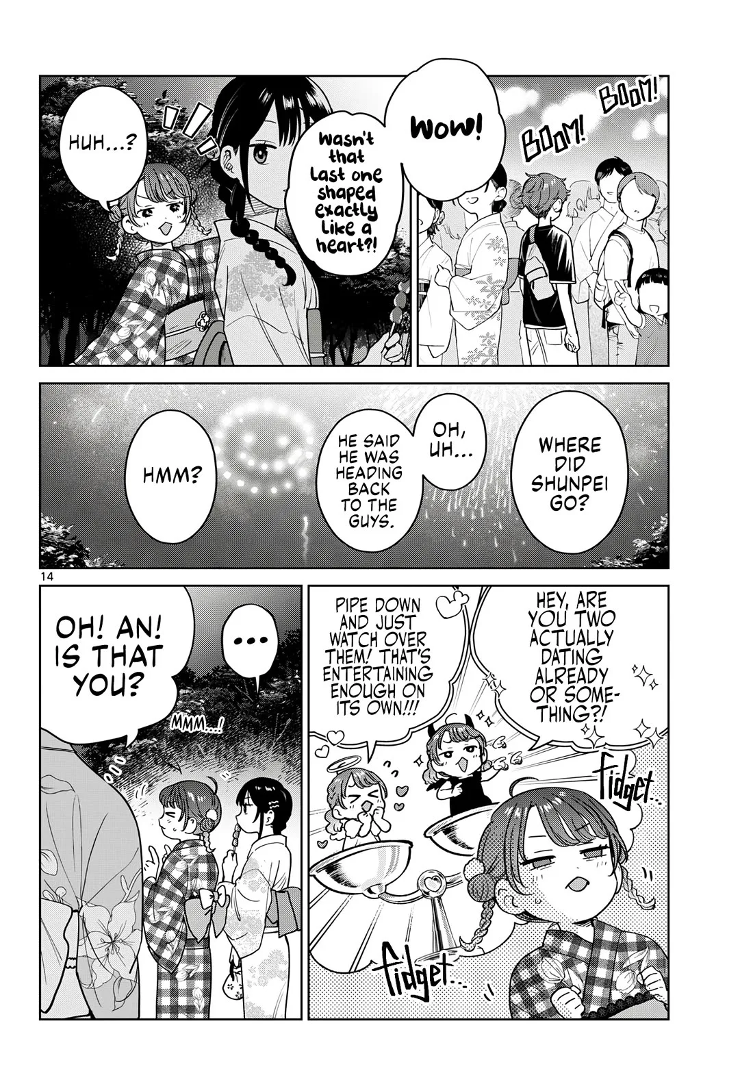 Futari Bus Chapter 34 page 14