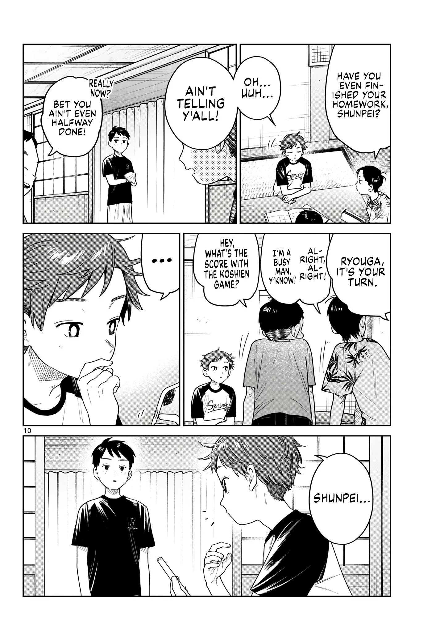 Futari Bus Chapter 35 page 10