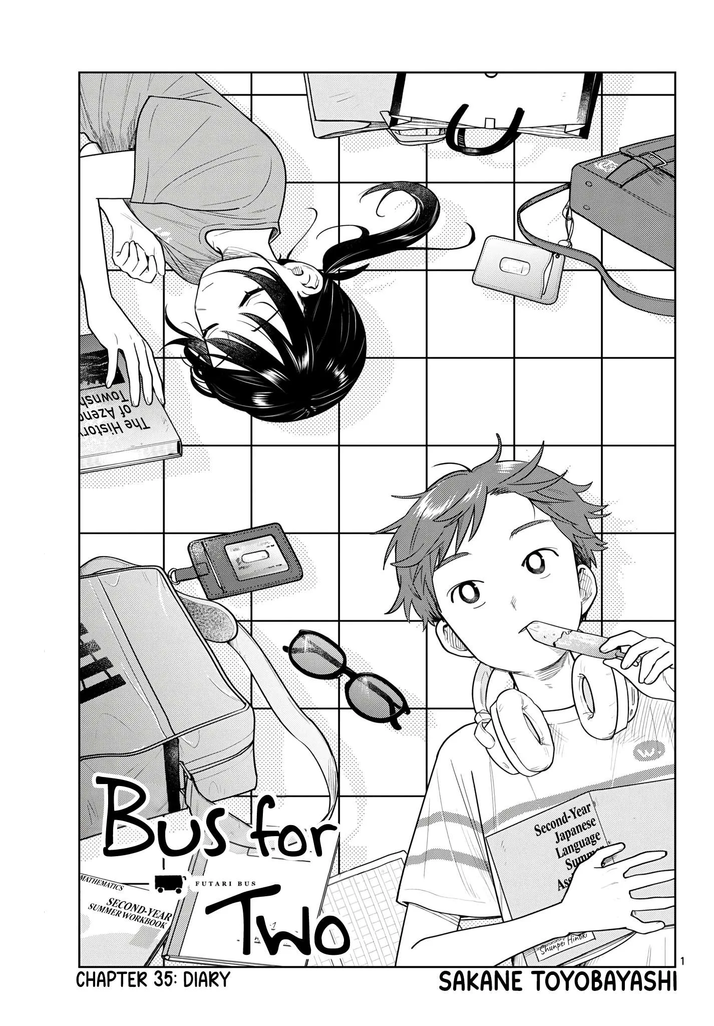 Futari Bus Chapter 35 page 1