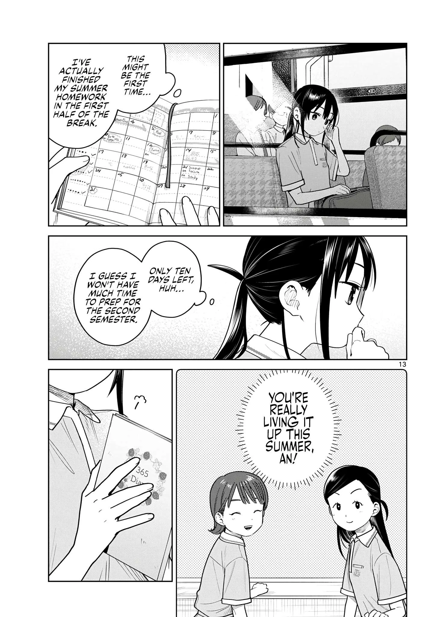 Futari Bus Chapter 35 page 13