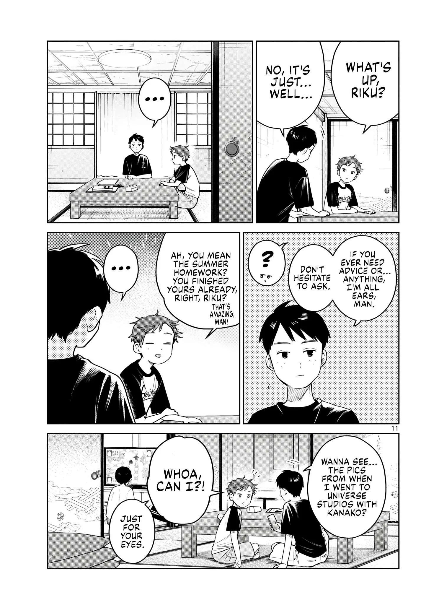 Futari Bus Chapter 35 page 11