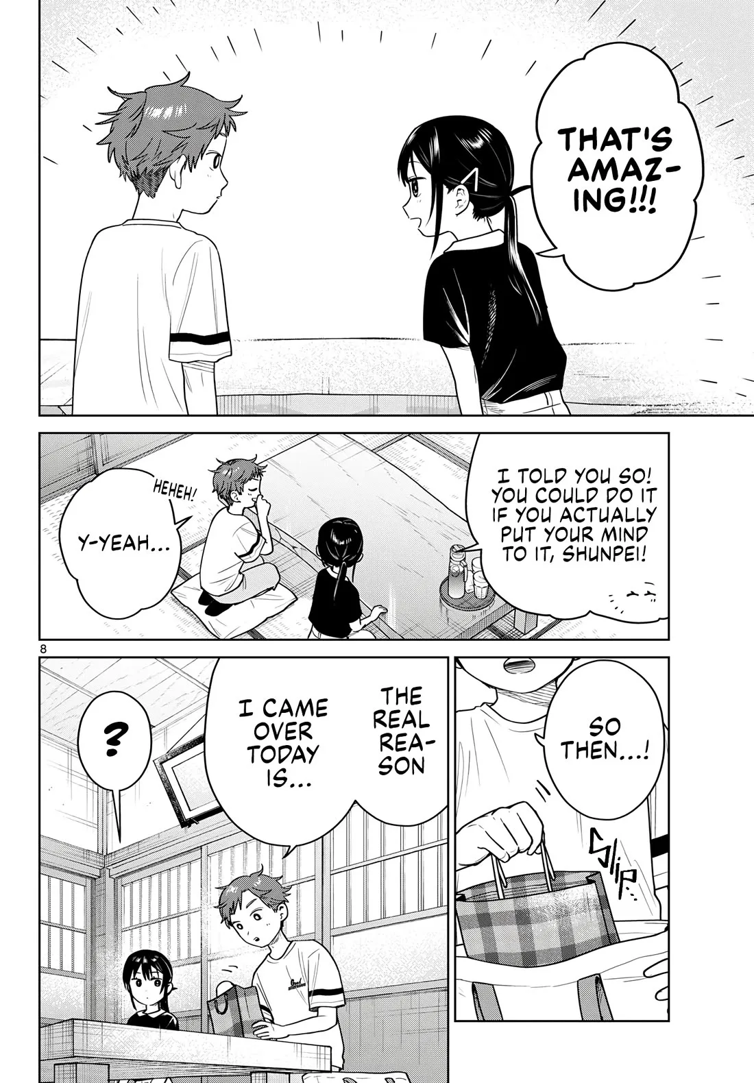 Futari Bus Chapter 36 page 8