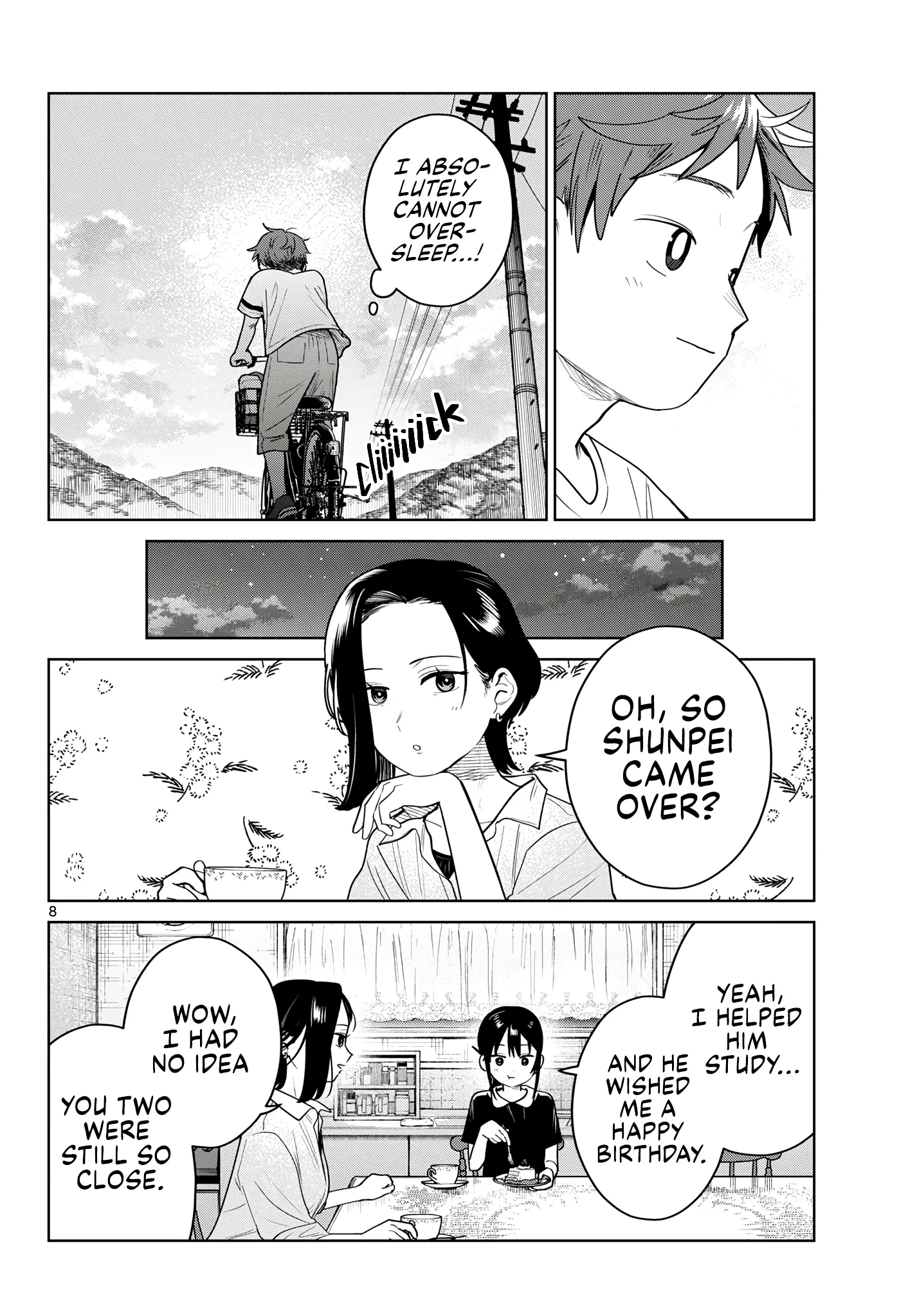 Futari Bus Chapter 37 page 8