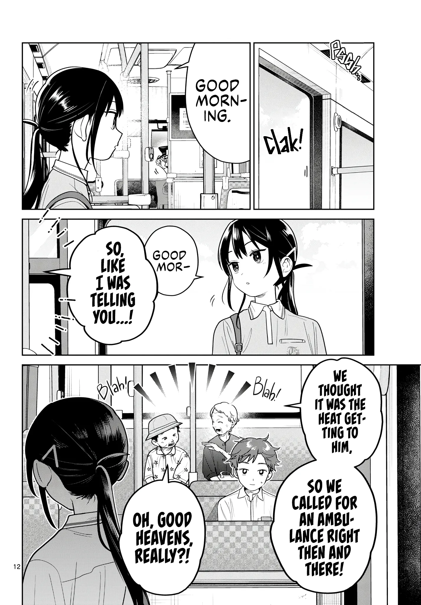 Futari Bus Chapter 37 page 12