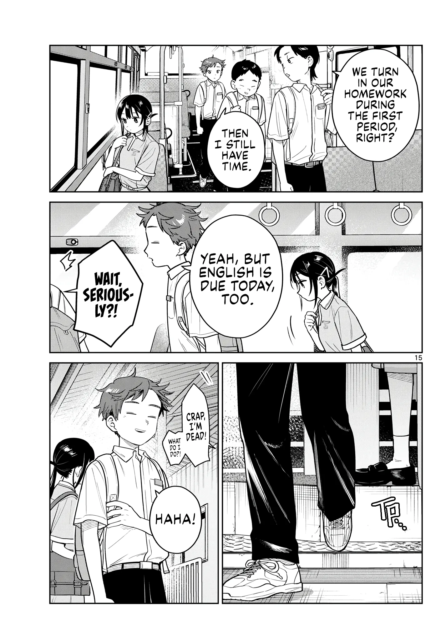 Futari Bus Chapter 37 page 15