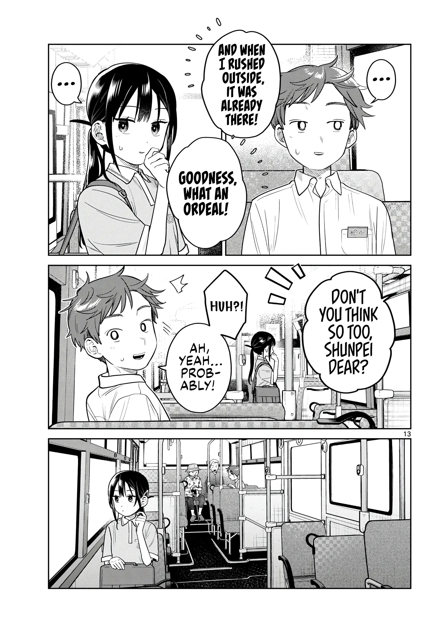 Futari Bus Chapter 37 page 13